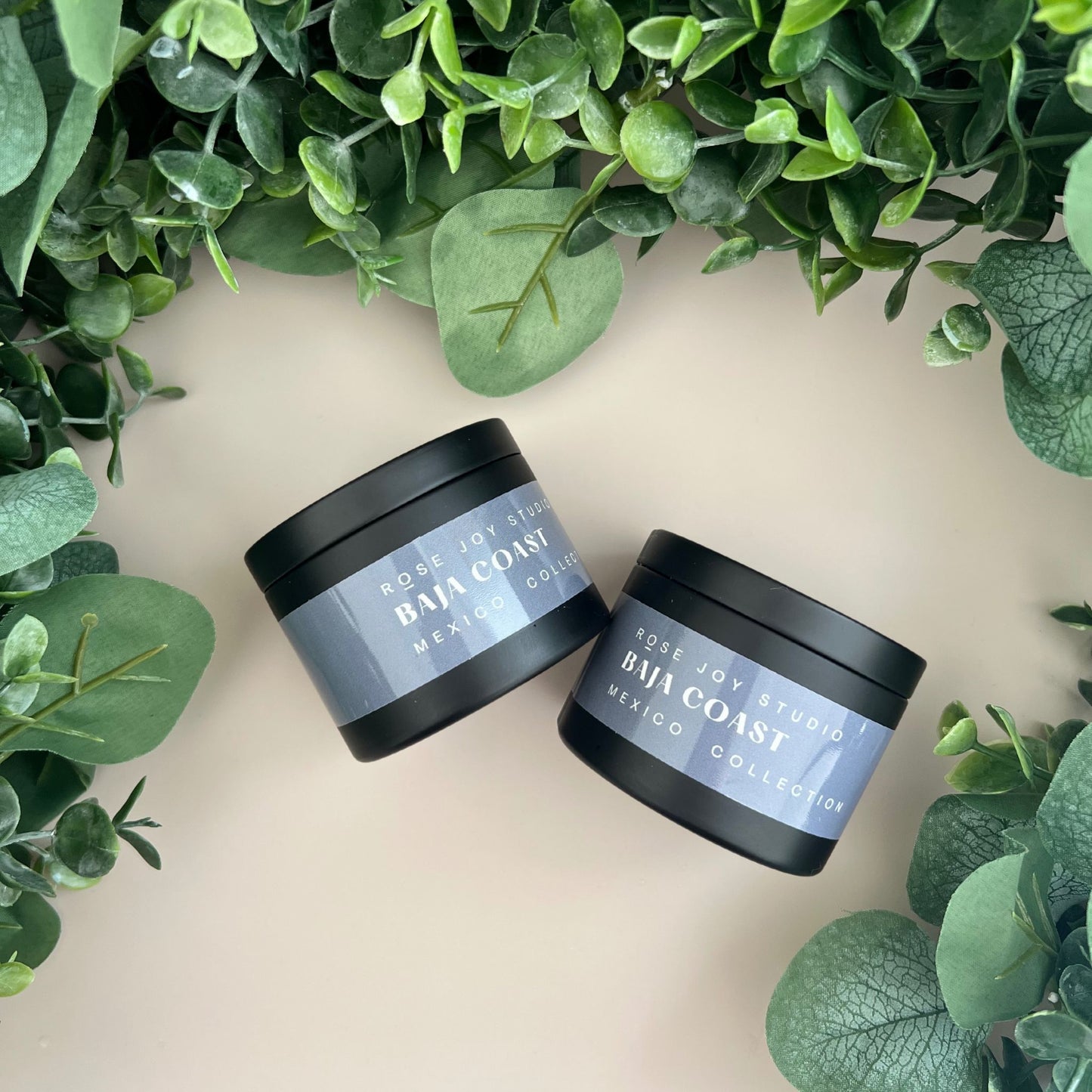 4 oz Mexico Candle Baja Coast Non-Toxic Coconut Soy Candle from the Mexico Candle Collection
