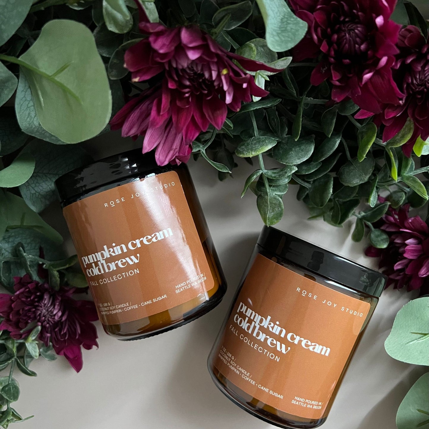 Pumpkin Cream Cold Brew | Coconut Soy Candle